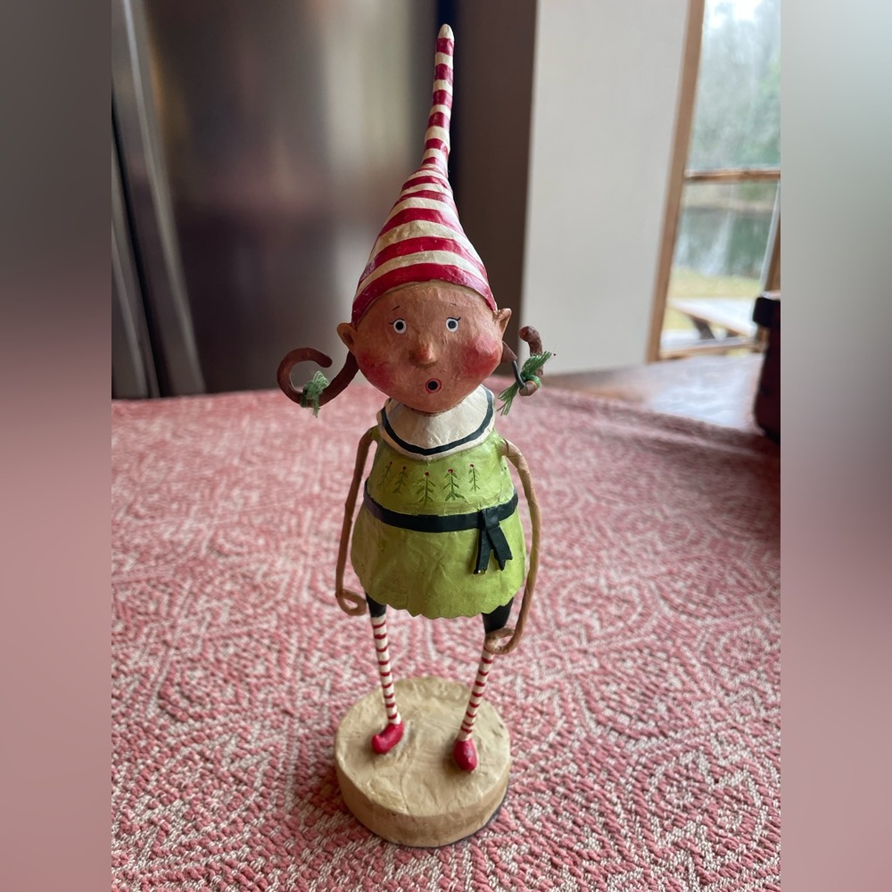 Lori Mitchell figurine—Christmas elf
